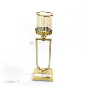 Good sale home decor furnishing article iron candlestick