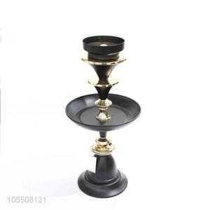 Wholesale home decor furnishing article iron candlestick