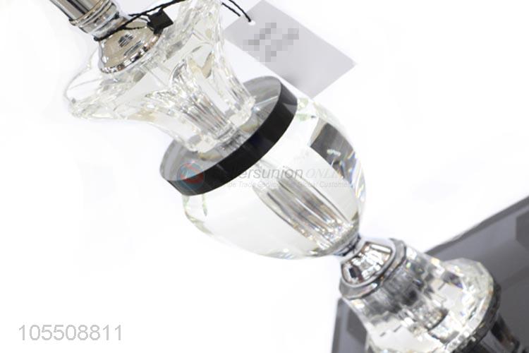 Best selling modern iron base crystal table lamp reading lamp