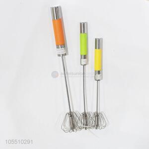 Promotional custom kitchen supplies stainless steel egg whisk