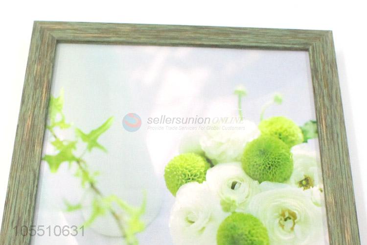 Fashion Flower Pattern Drawing Picture Frame