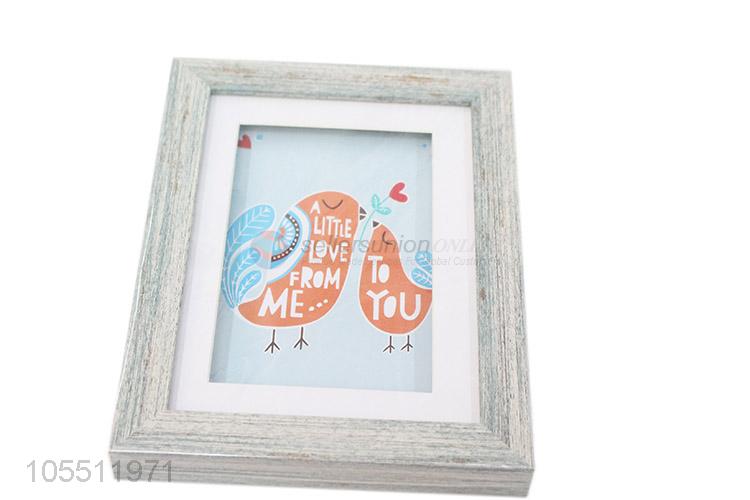 Good Sale Plastic Photo Frame Derectangle Picture Frame