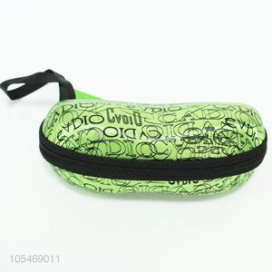 Latest design letters printed plastic glasses box glasses case