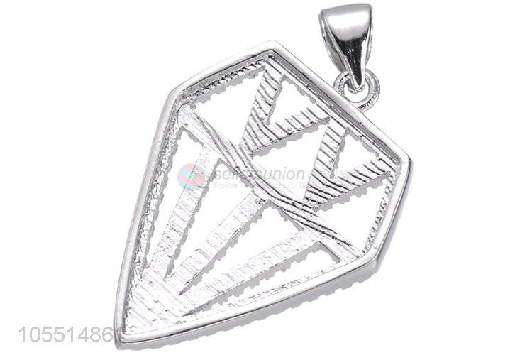 Best Diamond Shape Inlay Zircon Pendant DIY Diamond Necklace Accessories