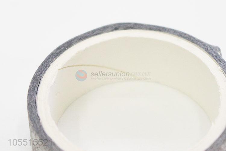 New style custom decorative silver glitter adhesive tape