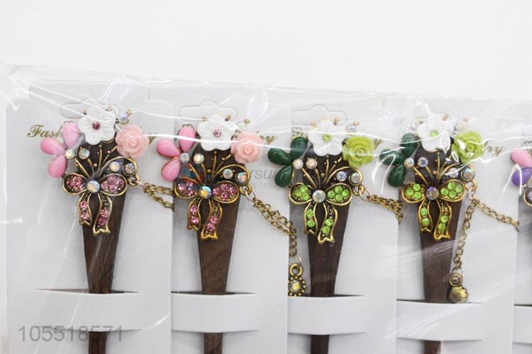 Special Design Vintage Style Alloy Shell Flower Hairpins  Hair Accessories