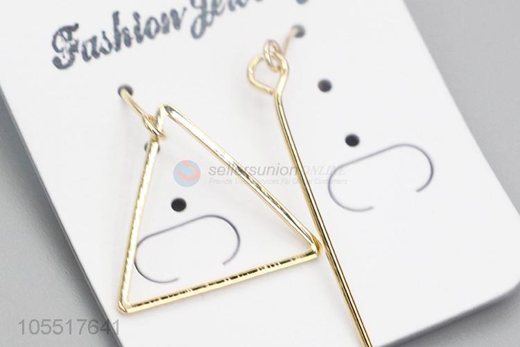 Delicate Design Triangles Earrings for Women Girl Elegant Earrings