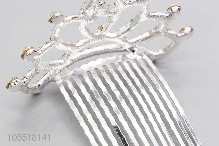 Unique Wedding Gift Silver Crystal Rhinestone Wedding Bride Crown