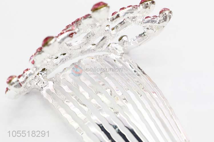 Good Factory Price Princess Colorful Wedding Crystal Bride Crown