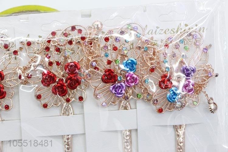 Factory Wholesale Hair Accessories Vintage Flower Hairpin