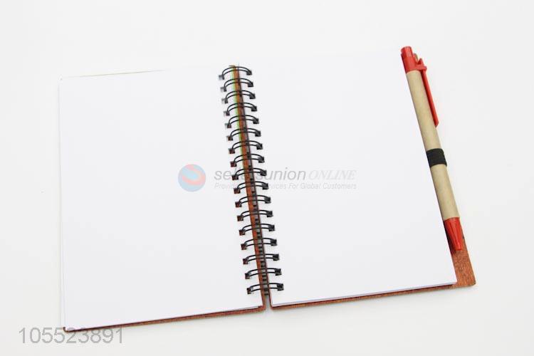 Cheap and High Quality Notebook Paper Journal Diary Sketchbook With Pen