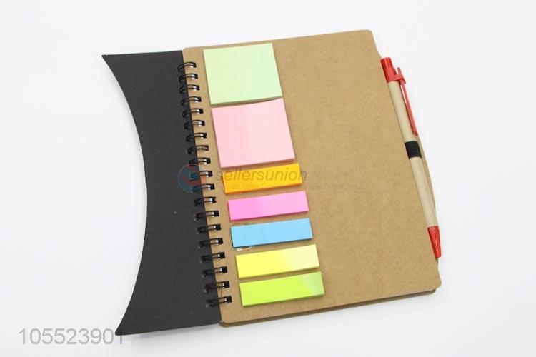 Factory Sales Sticky Notes Notebook Bookmark Notebook Paper Sticker Notepad Office Stationery Pen Notebook