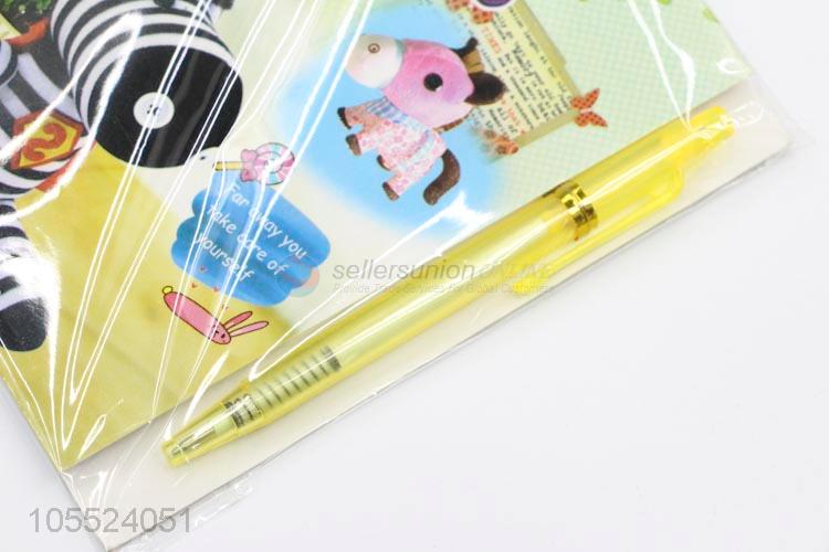 Promotional Item Cartoon Animal Cover Students Spiral NoteBook