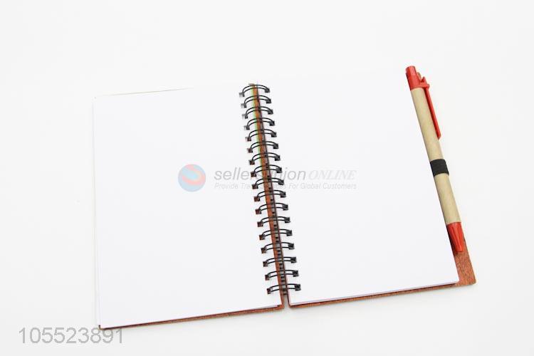 Cheap and High Quality Notebook Paper Journal Diary Sketchbook With Pen