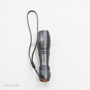 Promotional portable glare zoomable tactical led torch flashlight