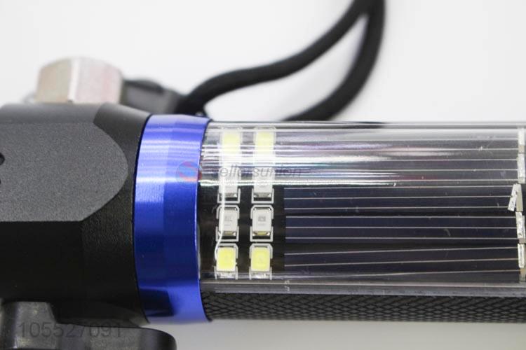 Popular promotional portable multifunctional solar powered led flashlight