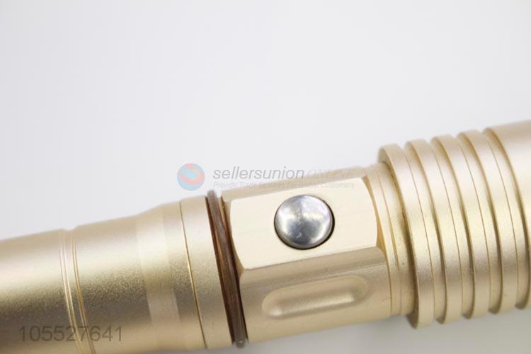 New arrival aluminum alloy led glare flashlight for outside