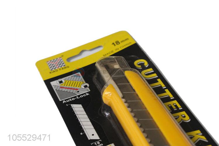 High sales retractable snap-off knife paper cutter knife