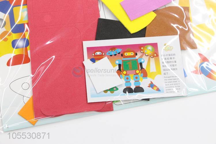 Wholesale Educational Puzzle Sticker DIY 3D Picture Collage