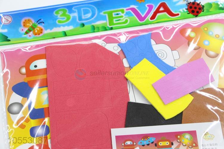 Wholesale Educational Puzzle Sticker DIY 3D Picture Collage