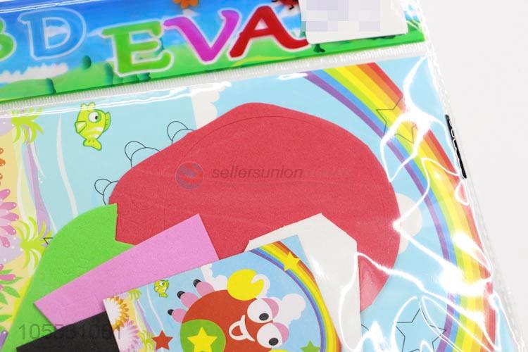 Fashion 3D Painting EVA Mosaic Picture Collage Puzzle Sticker