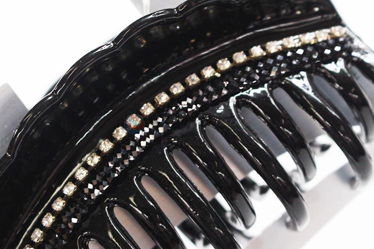 Fashion Style Resin Women Hair Clip with Diamond