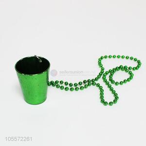 Latest Design Plastic Water Cup Necklace