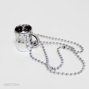 New Arrival Plastic Beer Mug Necklace