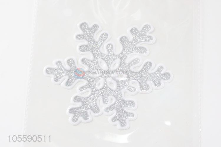 New Design Snowflake Christmas Jelly Sticker Fashion Decoration