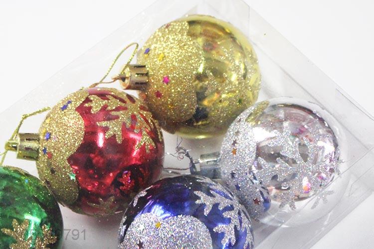 Good Sale Colorful Christmas Ornament Plastic Christmas Ball