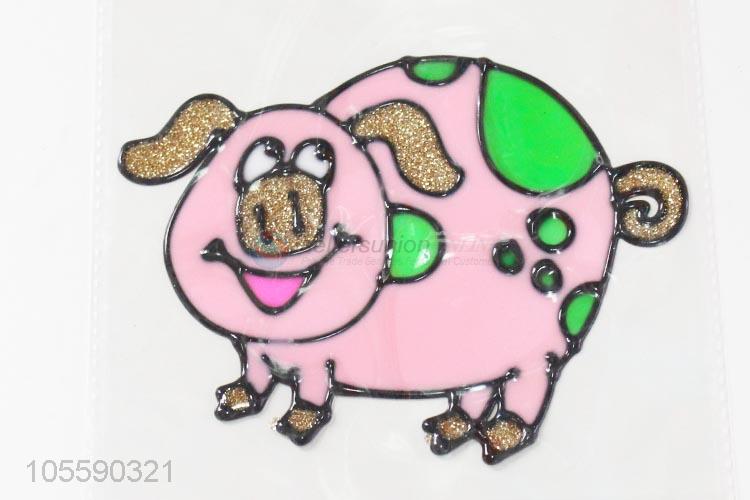 Wholesale Fashion Pig Jelly Sticker Best Christmas Decoration