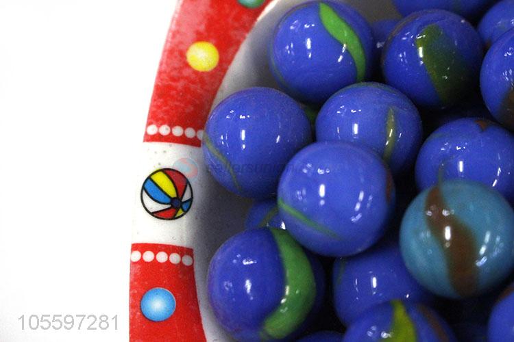 New Design Cream Toy Glass Ball Colorful Marbles
