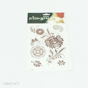 Factory High Quality Flower Pattern Tattoo Sticker for Sale