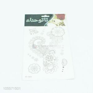 Great Flower Pattern Tattoo Sticker for Sale