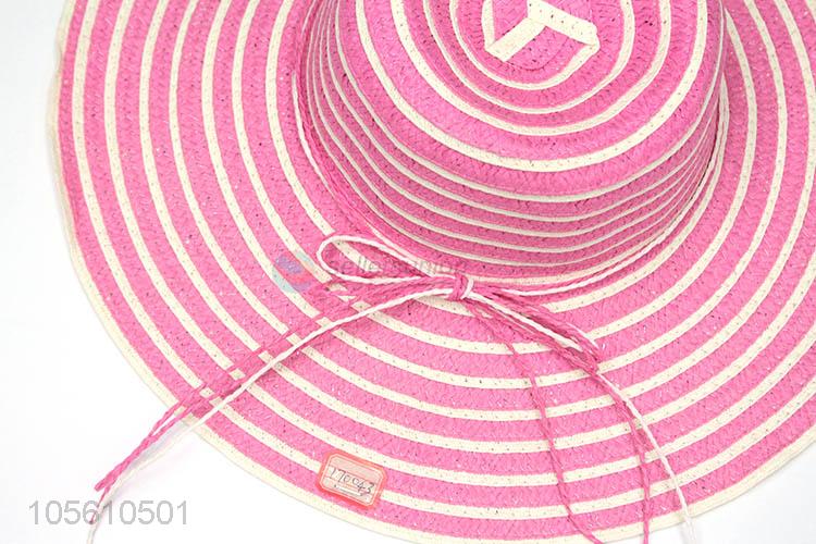 Direct factory sell women straw hat summer beach cap