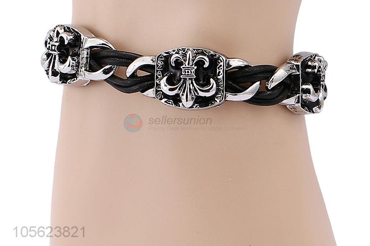 Custom Alloy Accessories Vintga Punk Bracelet Best Bangle