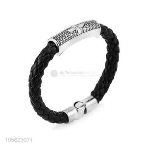 Custom Alloy Accessories Retro Punk Bracelet With Logo Design