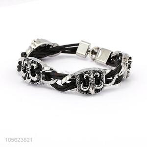 Custom Alloy Accessories Vintga Punk Bracelet Best Bangle