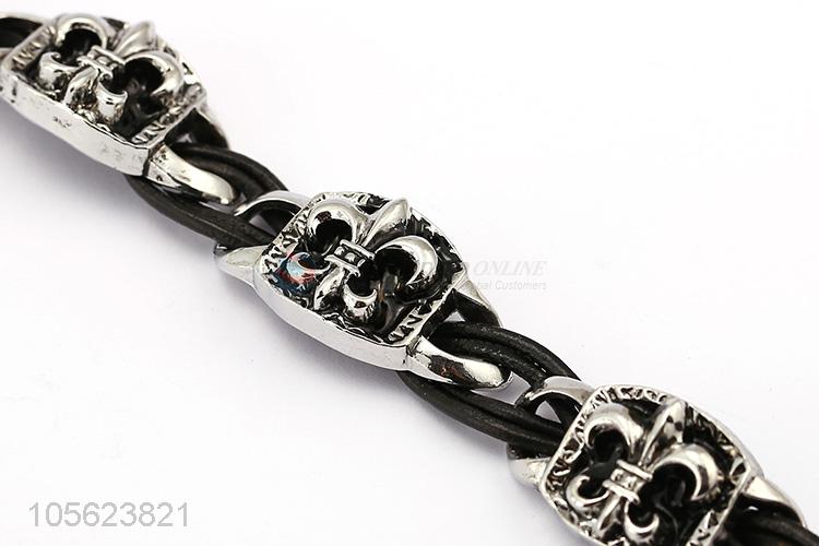 Custom Alloy Accessories Vintga Punk Bracelet Best Bangle