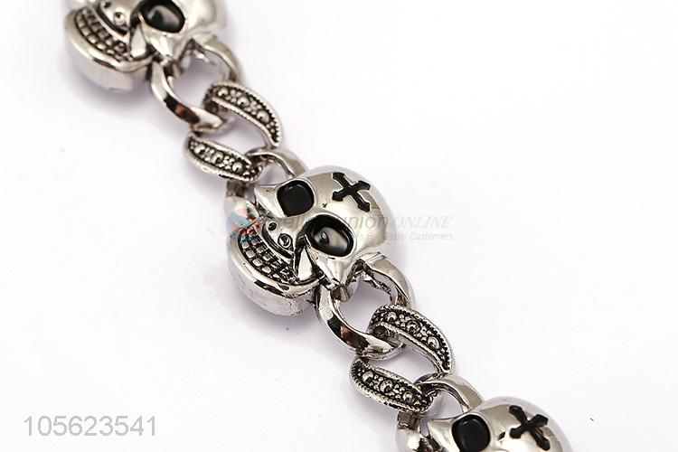 Hot Selling Skull Design Retro Punk Bracelet Fashion Wristband