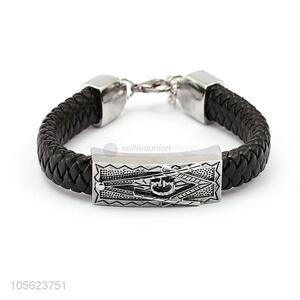 Hot Selling Leather Wristbands Retro Punk Bracelet