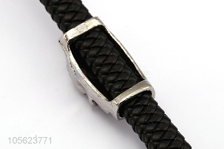 Creative Design Retro Design Punk Bracelet Leather Bangle