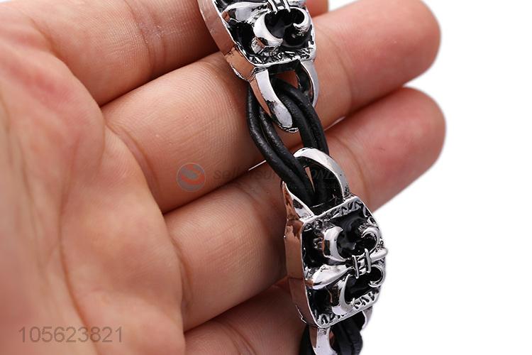 Custom Alloy Accessories Vintga Punk Bracelet Best Bangle