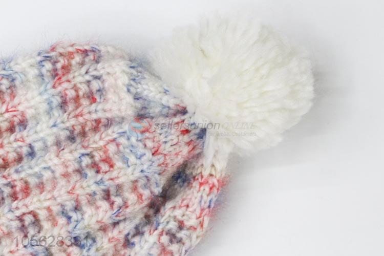 Good Quality Winter Warm Pompon Beanies Caps