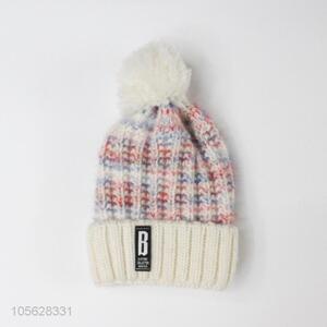 Good Quality Winter Warm Pompon Beanies Caps