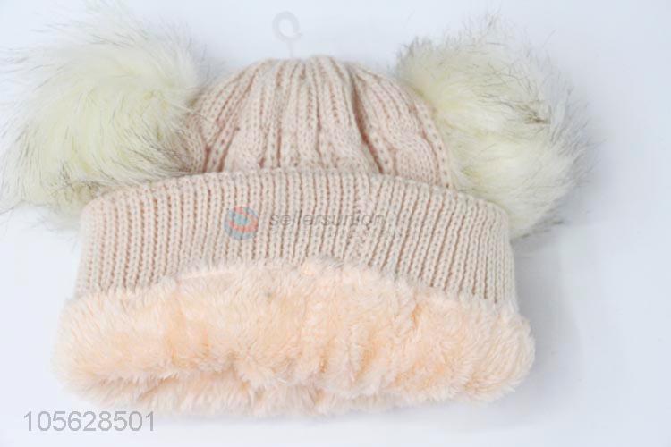 Good Sale Fashion Ladies Knitted Beanie Cap