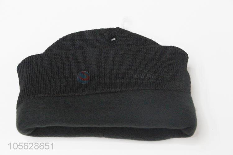 Good Quality Acrylic Knitted Beanie Cap For Man