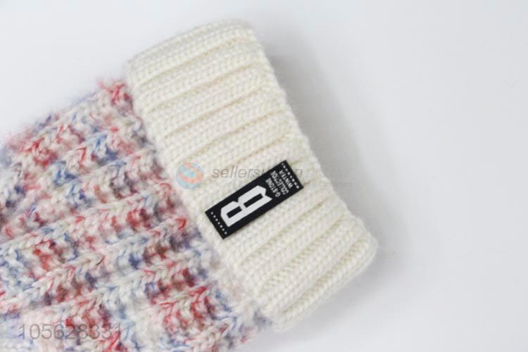 Good Quality Winter Warm Pompon Beanies Caps