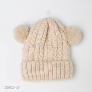 Cute Design Women'S Knitted Hat Warm Beanie Cap