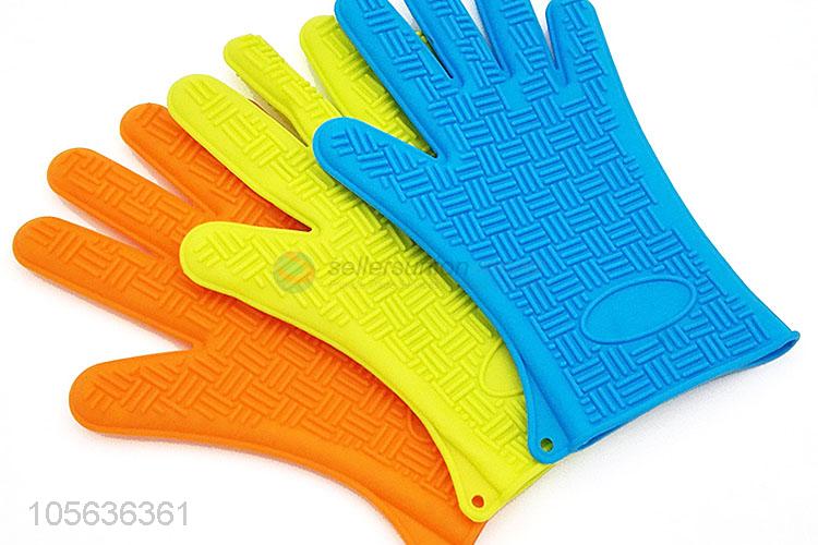 Wholesale 151g High Temperature Resistant Silicone Gloves Baking Gloves